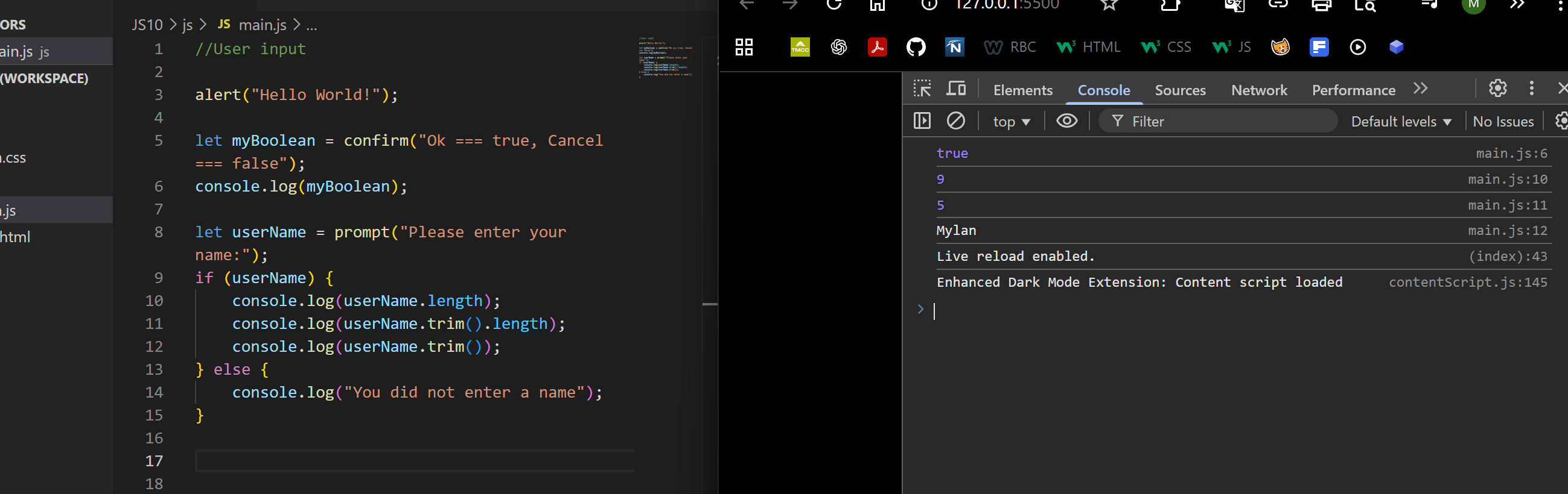 Section 10 screenshot