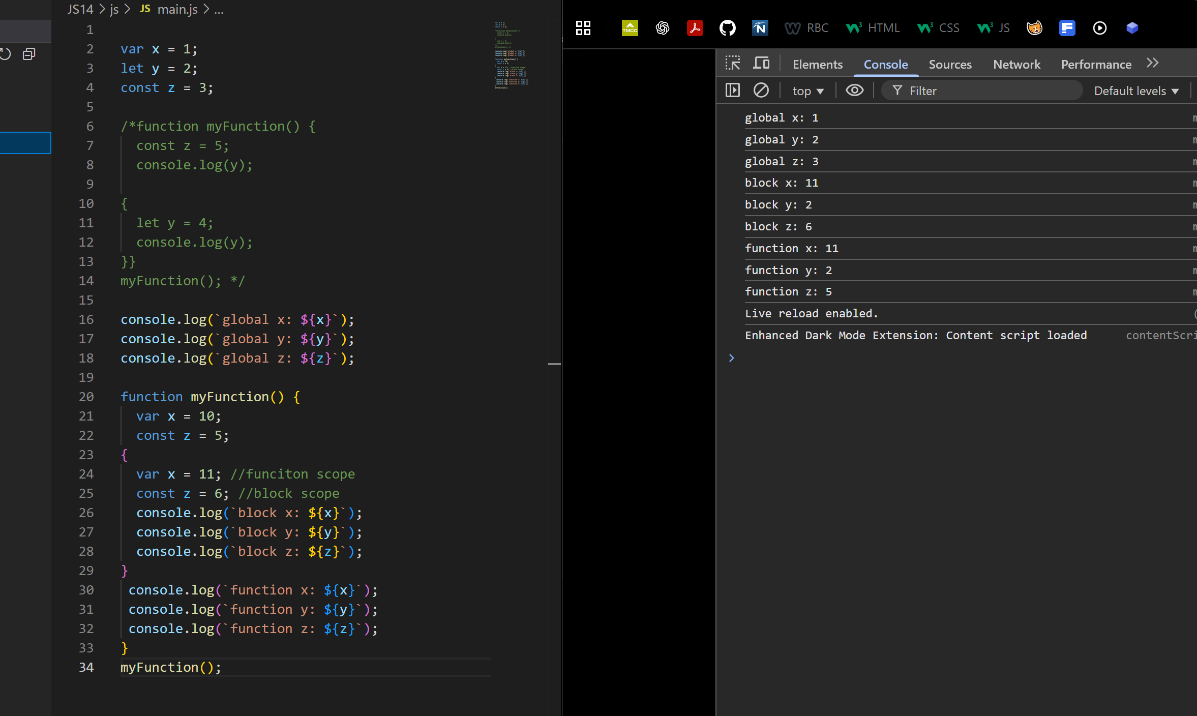 Section 14 screenshot