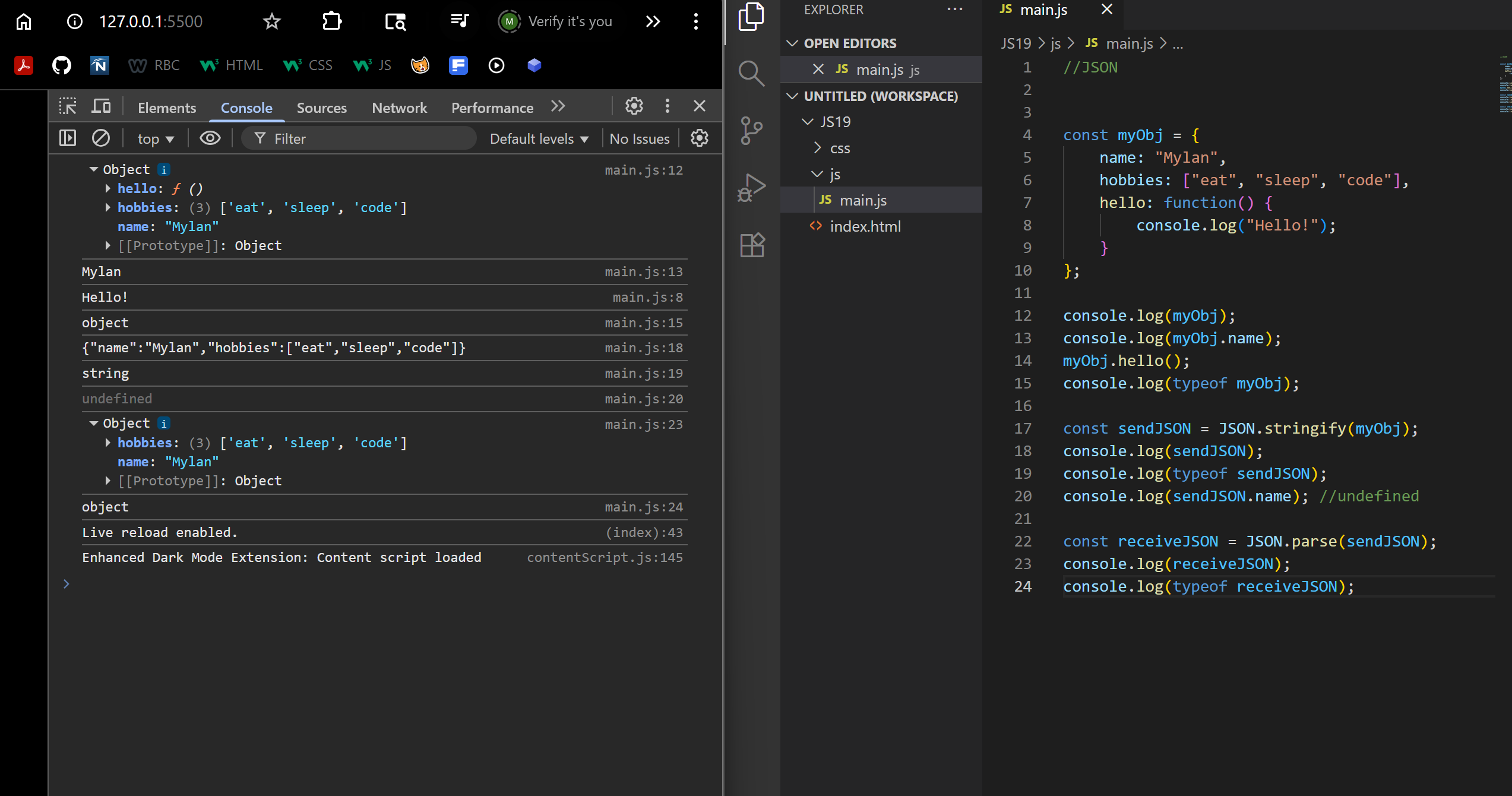 Section 19 screenshot