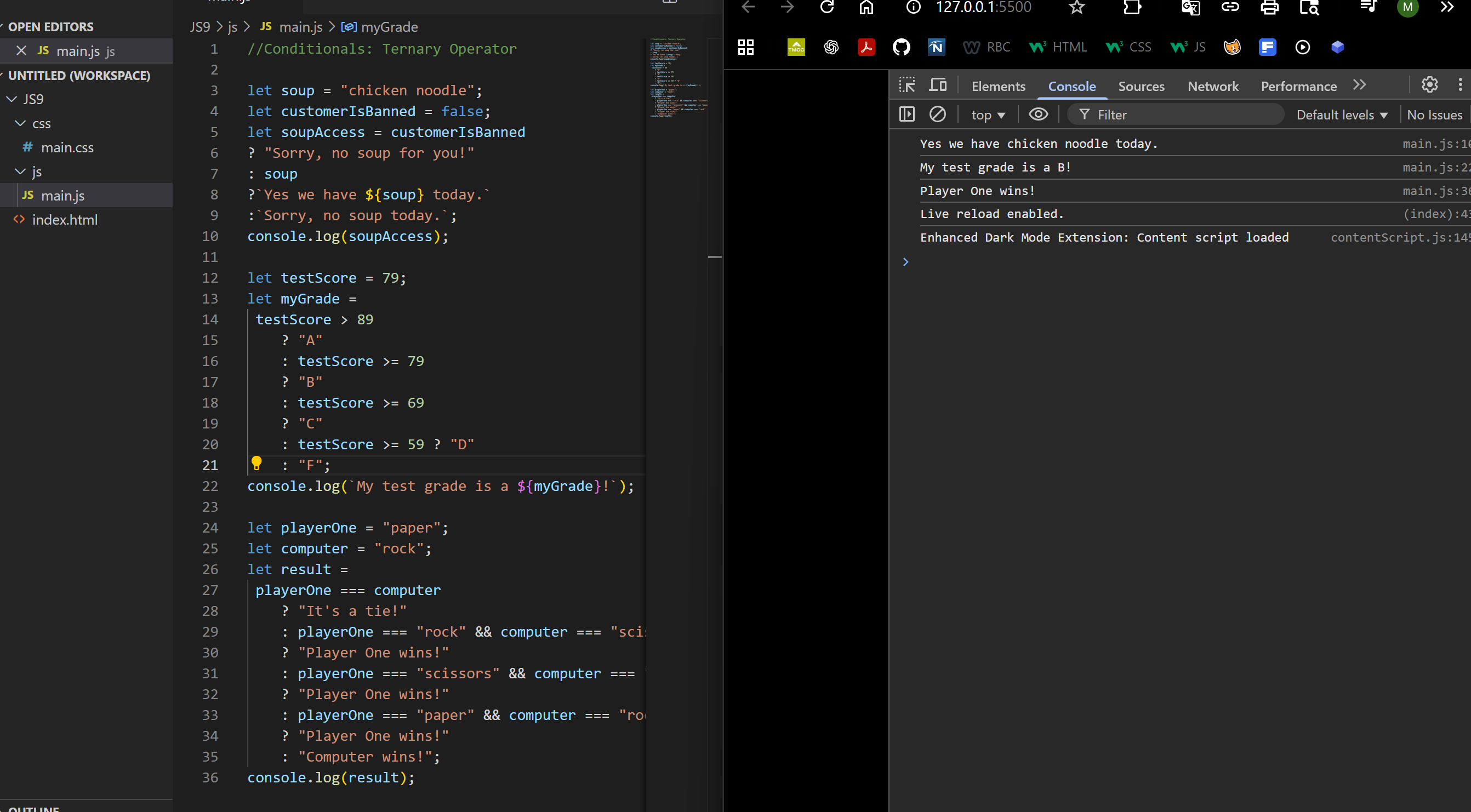 Section 9 screenshot